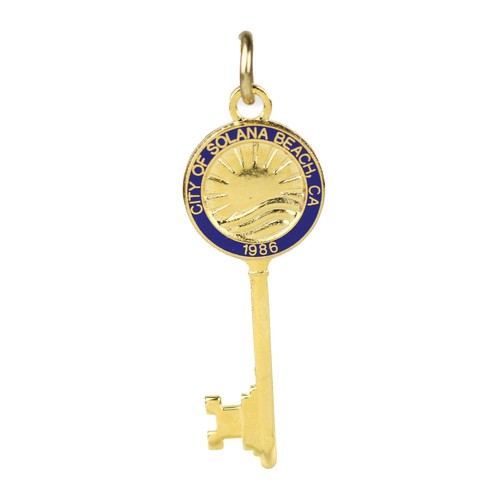 Vintage 1986 authentic key - vintage,